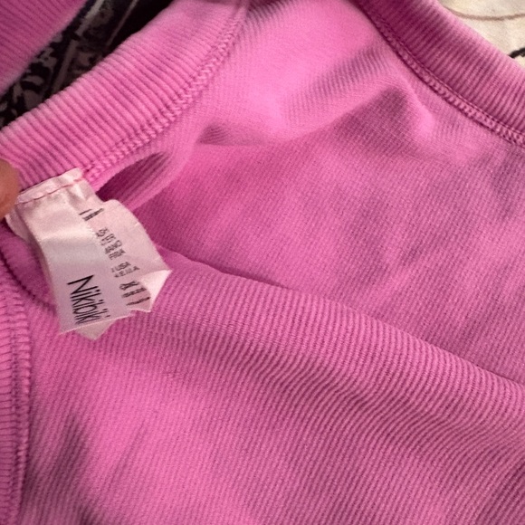 Nikibiki Raspberry Pink  Ribbed tank Top - Picture 3 of 5